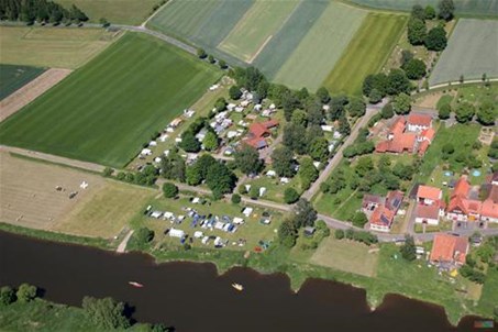 idyllische Lage direkt an der Weser