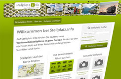 Stellplatz.info - Wohnmobilstellplätze in ganz Europa
