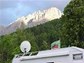 Blick vom Campingplatz Seewiese in die Lienzer Dolomiten