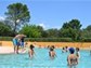 In the summertime, Aquagym at la Sousta