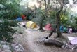 Pole namiotowe na Campingu