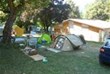 Notre petite tente près des sanitaires