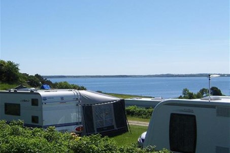 Panoramaudsigt fra Skive Fjord Camping