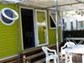 mobile home mit überdachter terrasse - schönes wohnen