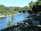 The river Ardeche from the camp.
