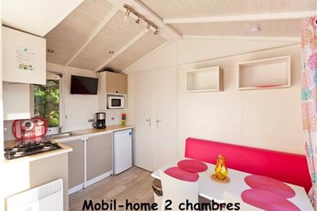 Mobil-home 2 chambres.