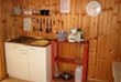 Küche in einer Hütte 