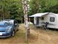 Unser Stellplatz im Camping Korana im Juni 2018