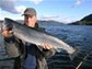 Schoener Lachs aus dem Hardangerfjord.
Dieser ist mit den Booten von Langenuen in 15min zu ereichen.