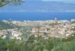 Der Blick von unserer Terrasse auf Sestri Levante