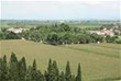 Blick auf Platz und die Umgebung vom Glockenturm in Aquileia