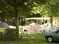 Camping 4* de 550 emplacements mi-ombragés (100 m² minimum)