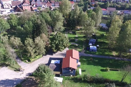 Luftbild Naturcamping Braunsbach