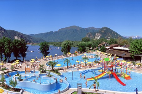Pool park Camping Isolino